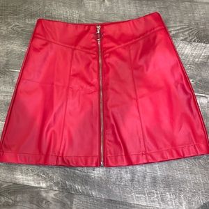 Leather Skirt